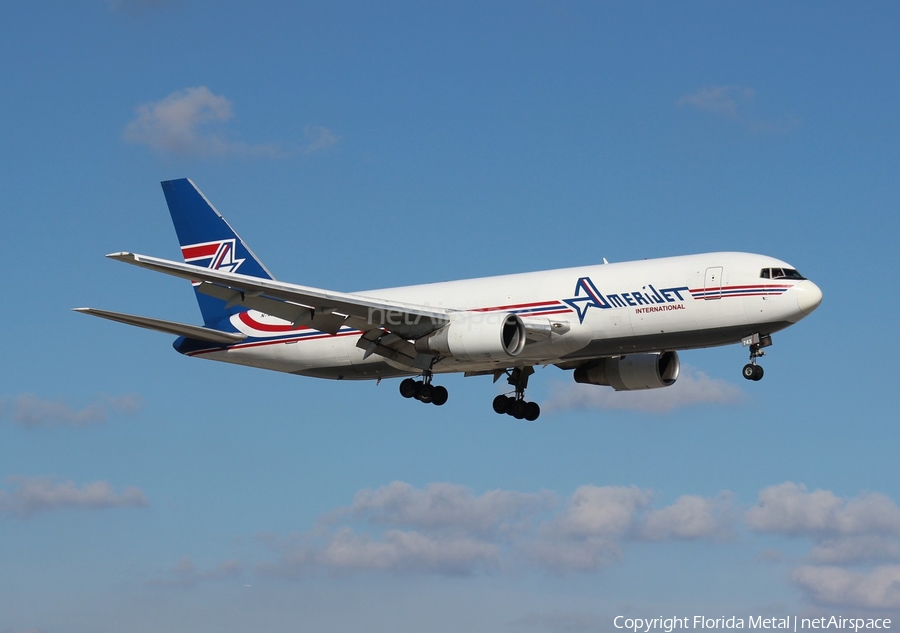 Amerijet International Boeing 767-232(BDSF) (N743AX) | Photo 301435