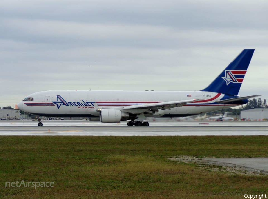 Amerijet International Boeing 767-232(BDSF) (N743AX) | Photo 76194