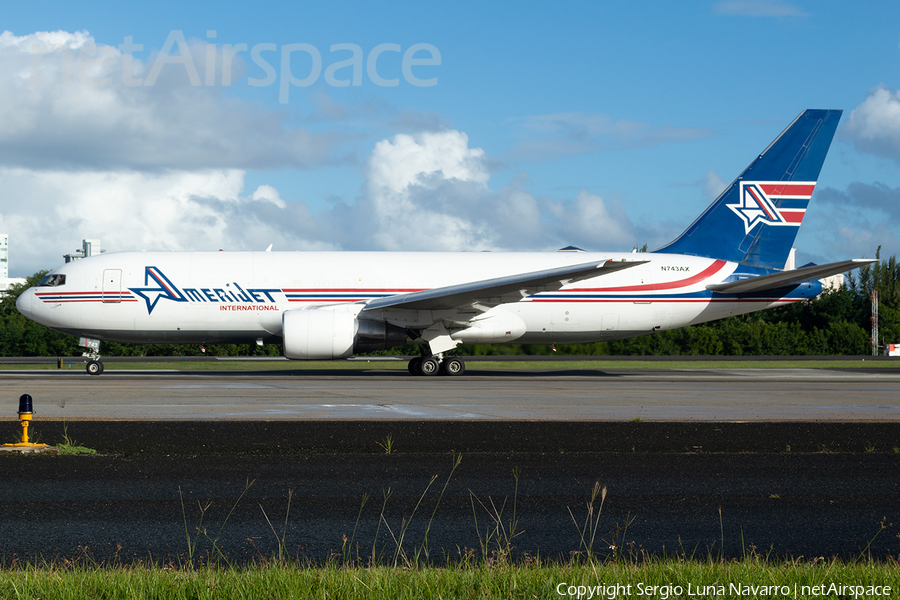 Amerijet International Boeing 767-232(BDSF) (N743AX) | Photo 491727