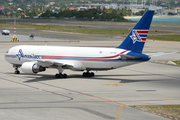 Amerijet International Boeing 767-232(BDSF) (N743AX) at  Philipsburg - Princess Juliana International, Netherland Antilles