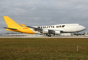 DHL (Kalitta Air) Boeing 747-446(BCF) (N743CK) at  Miami - International, United States