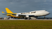 DHL (Kalitta Air) Boeing 747-446(BCF) (N743CK) at  Miami - International, United States