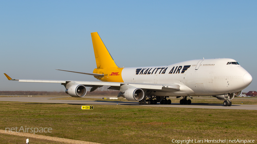 DHL (Kalitta Air) Boeing 747-446(BCF) (N743CK) | Photo 439894