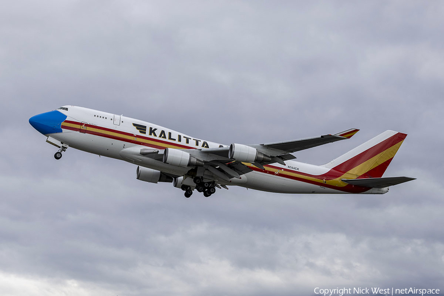 Kalitta Air Boeing 747-446(BCF) (N744CK) | Photo 456351