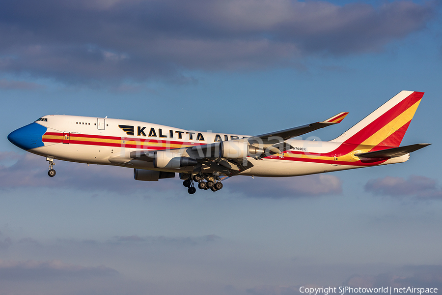 Kalitta Air Boeing 747-446(BCF) (N744CK) | Photo 435728