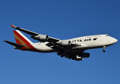 Kalitta Air Boeing 747-446(BCF) (N744CK) at  Dallas/Ft. Worth - International, United States