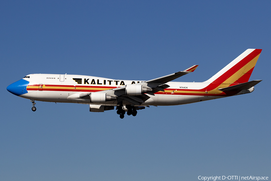 Kalitta Air Boeing 747-446(BCF) (N744CK) | Photo 543237