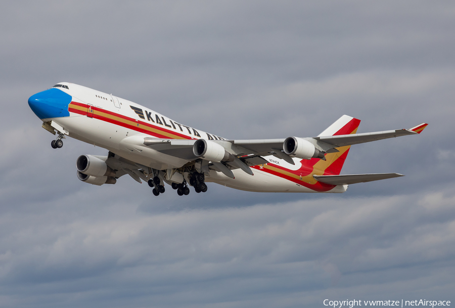 Kalitta Air Boeing 747-446(BCF) (N744CK) | Photo 435269