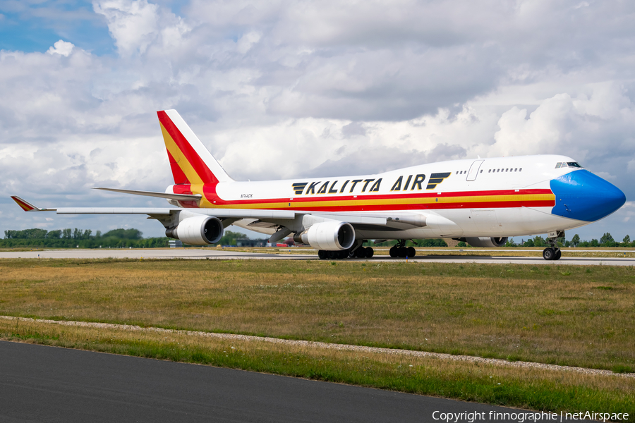 Kalitta Air Boeing 747-446(BCF) (N744CK) | Photo 519691