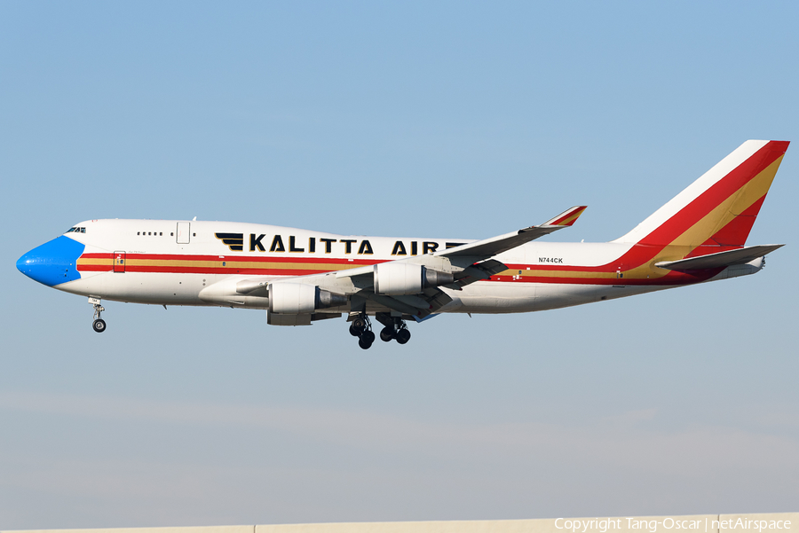 Kalitta Air Boeing 747-446(BCF) (N744CK) | Photo 491035