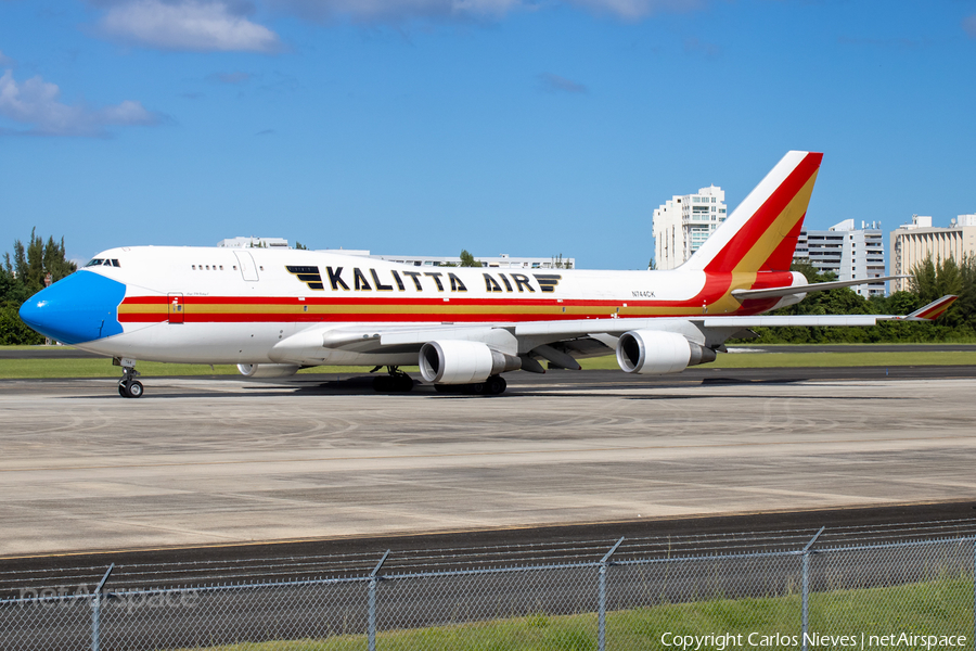 Kalitta Air Boeing 747-446(BCF) (N744CK) | Photo 516362