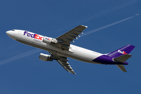 FedEx Airbus A300F4-622R (N744FD) at  Madrid - Barajas, Spain