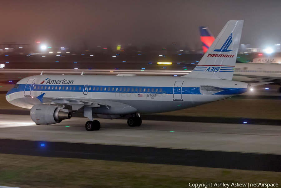 American Airlines Airbus A319-112 (N744P) | Photo 378916