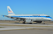 American Airlines Airbus A319-112 (N744P) at  Dallas/Ft. Worth - International, United States