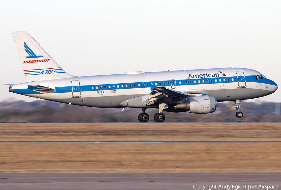 American Airlines Airbus A319-112 (N744P) | Photo 489758
