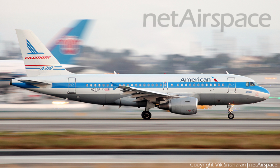 American Airlines Airbus A319-112 (N744P) | Photo 114818