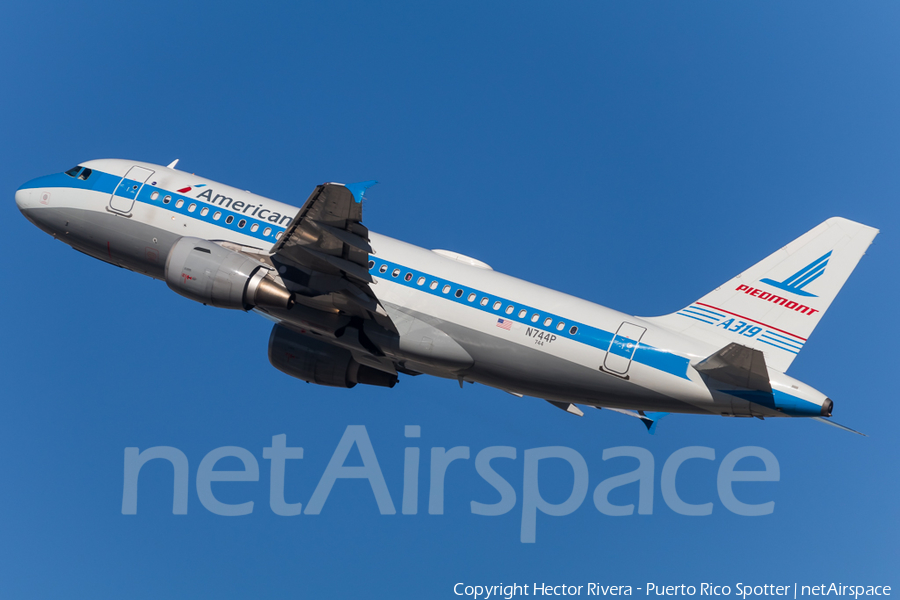 American Airlines Airbus A319-112 (N744P) | Photo 284947