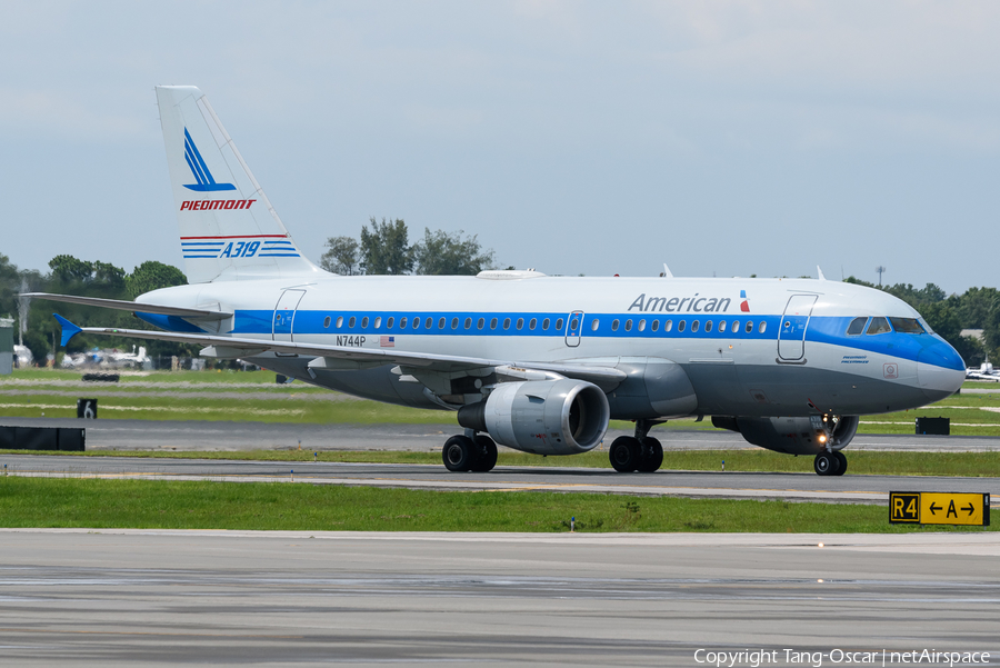 American Airlines Airbus A319-112 (N744P) | Photo 458922