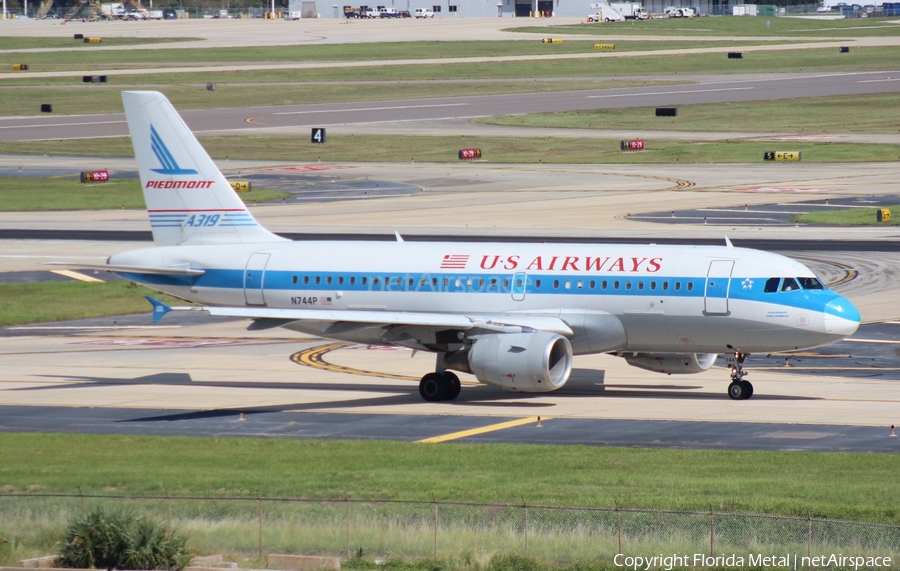 US Airways Airbus A319-112 (N744P) | Photo 301437