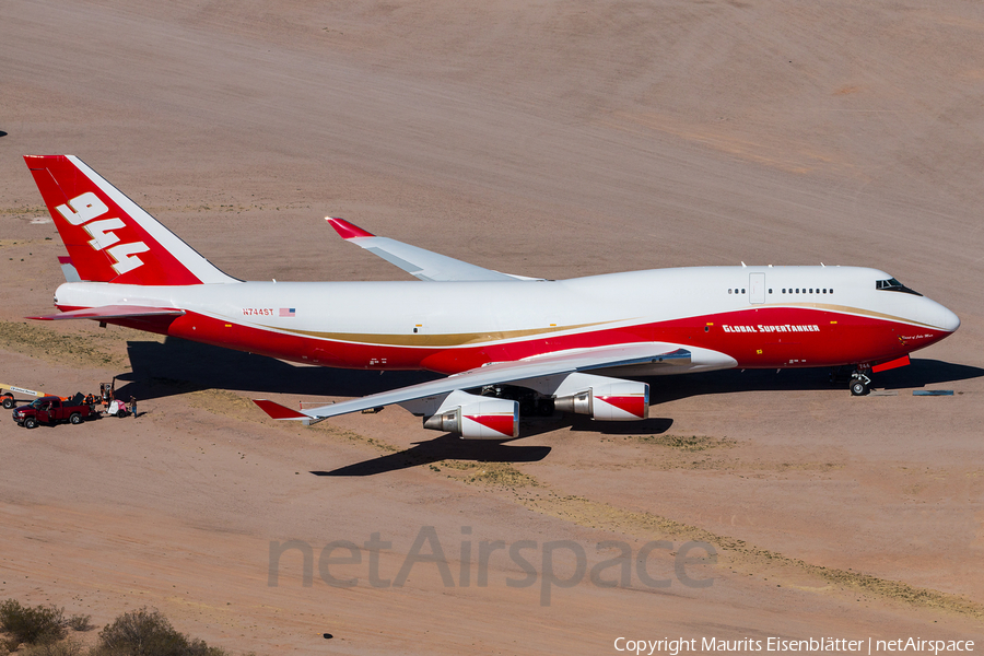 Global SuperTanker Services Boeing 747-446(BCF) (N744ST) | Photo 251598
