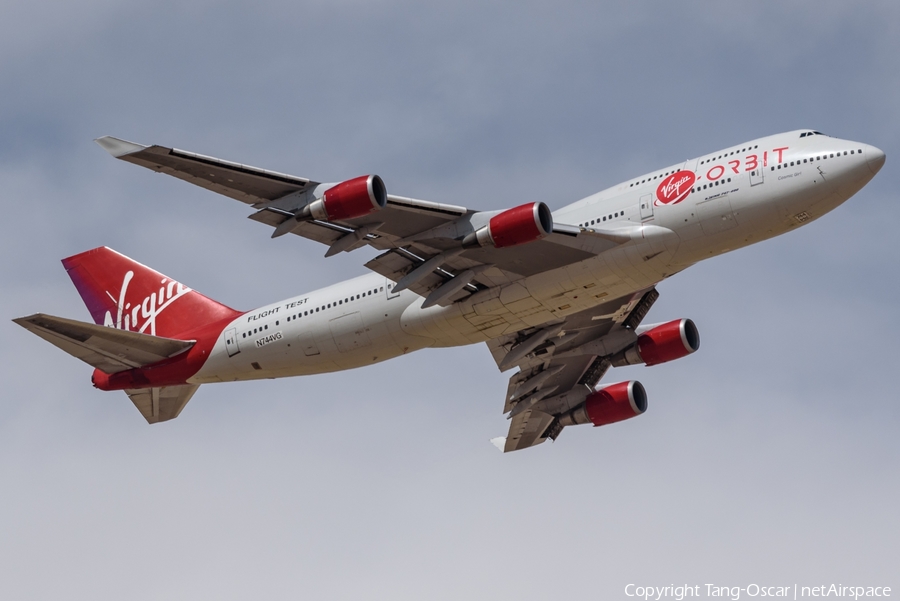 Virgin Orbit Boeing 747-41R (N744VG) | Photo 298014