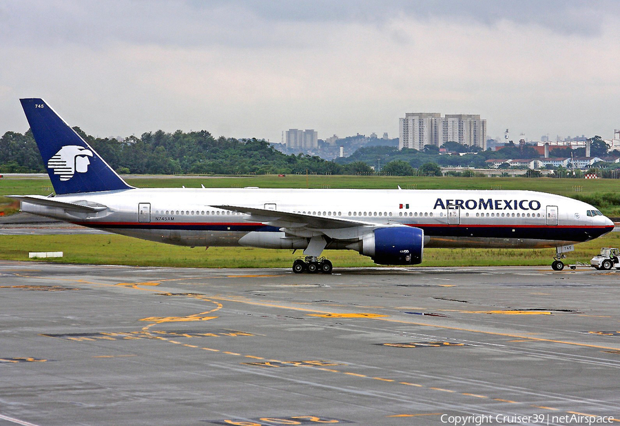AeroMexico Boeing 777-2Q8(ER) (N745AM) | Photo 143864
