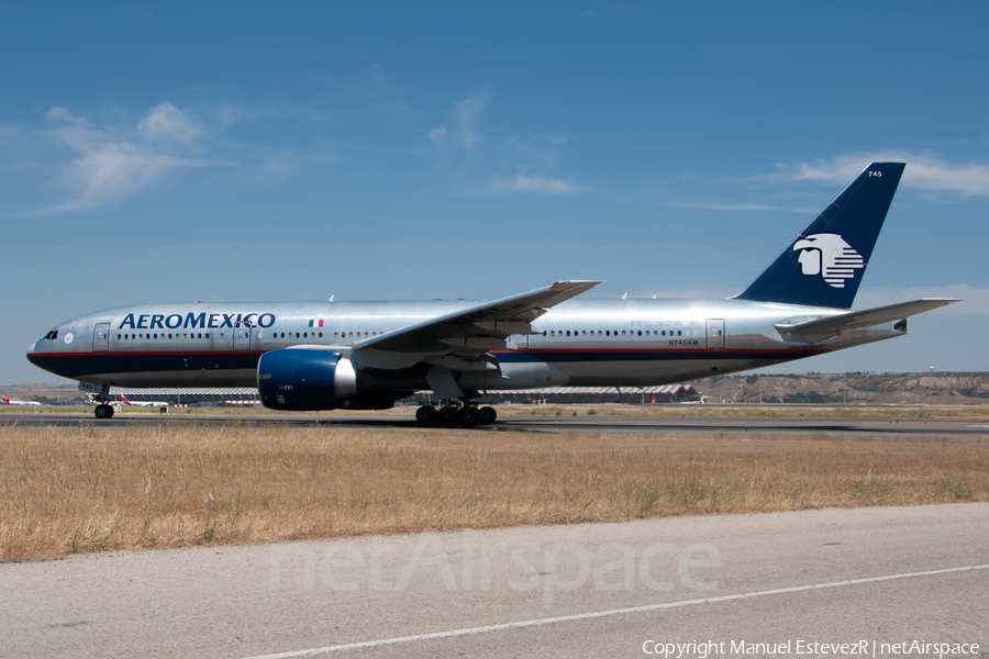 AeroMexico Boeing 777-2Q8(ER) (N745AM) | Photo 135495