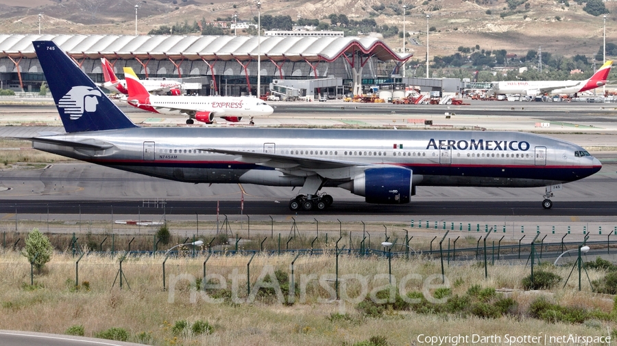 AeroMexico Boeing 777-2Q8(ER) (N745AM) | Photo 236526