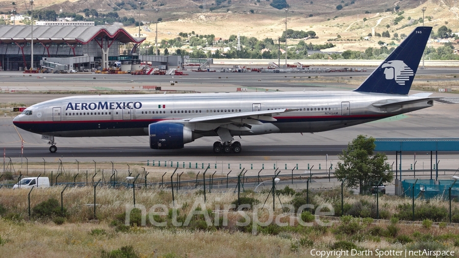 AeroMexico Boeing 777-2Q8(ER) (N745AM) | Photo 236527