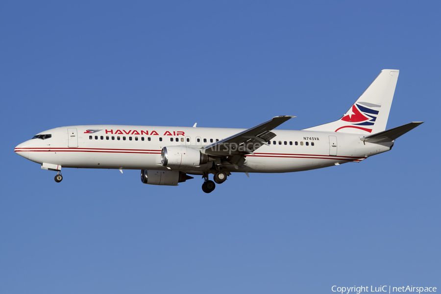 Havana Air Boeing 737-405 (N745VA) | Photo 267538