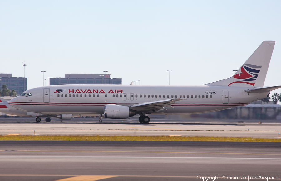 Havana Air Boeing 737-405 (N745VA) | Photo 63545