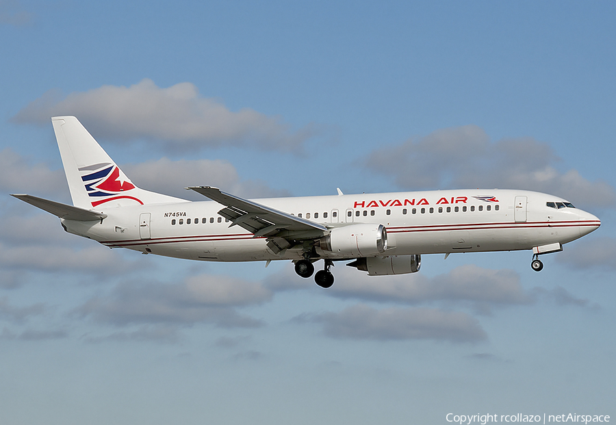 Havana Air Boeing 737-405 (N745VA) | Photo 63754