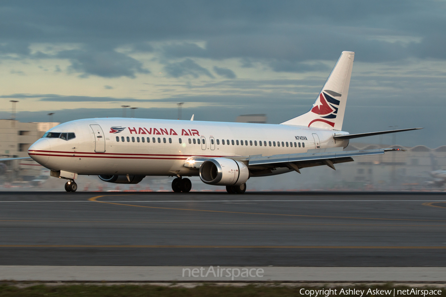 Havana Air Boeing 737-405 (N745VA) | Photo 66075