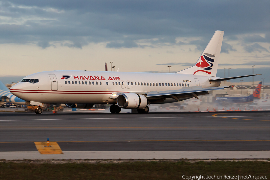 Havana Air Boeing 737-405 (N745VA) | Photo 67388