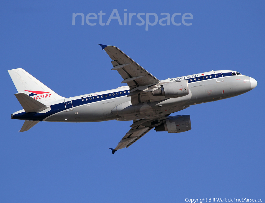 American Airlines Airbus A319-112 (N745VJ) | Photo 411956
