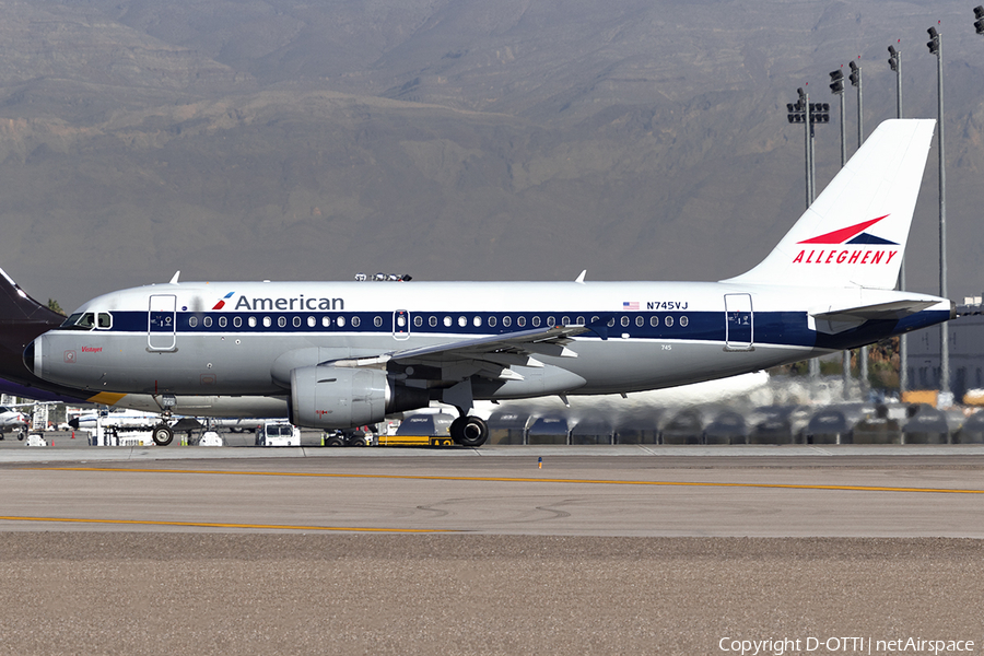 American Airlines Airbus A319-112 (N745VJ) | Photo 140430