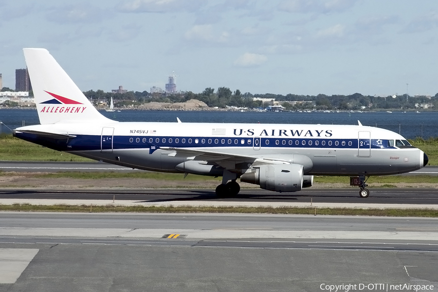 US Airways Airbus A319-112 (N745VJ) | Photo 177884