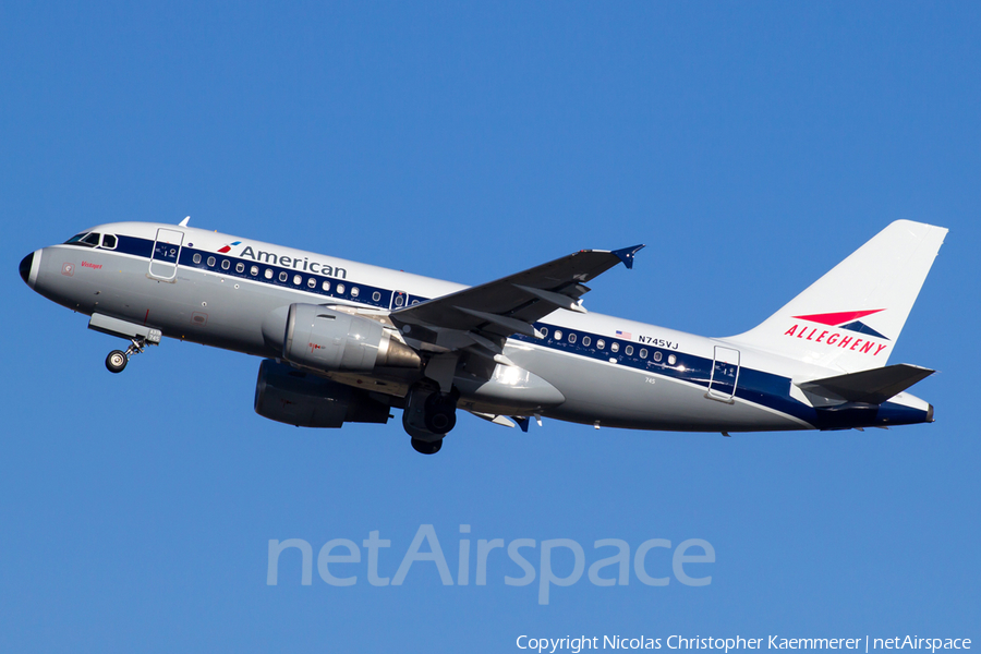 American Airlines Airbus A319-112 (N745VJ) | Photo 101557