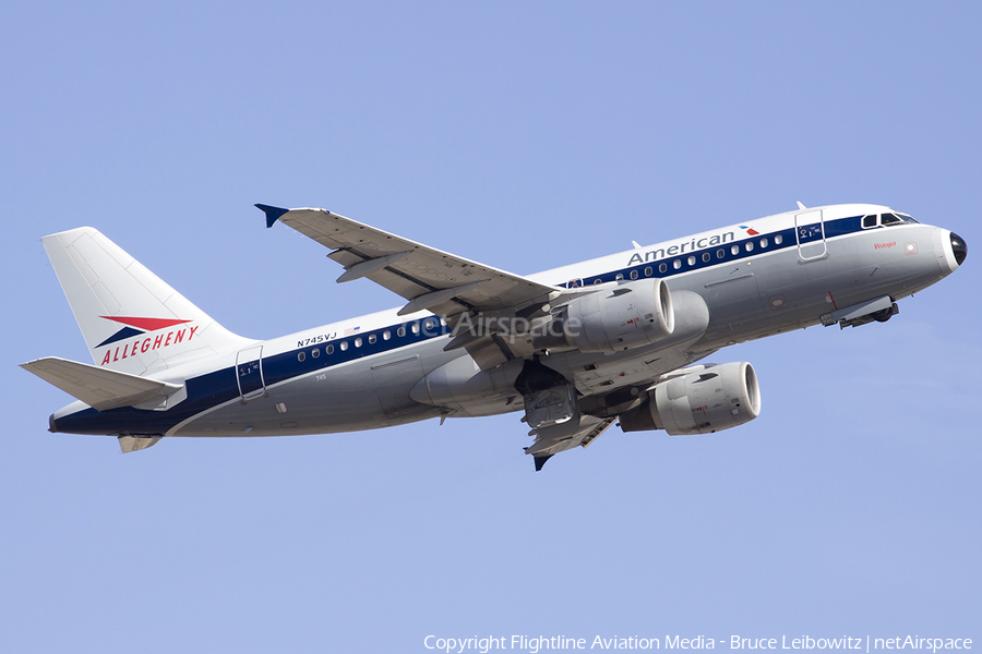 American Airlines Airbus A319-112 (N745VJ) | Photo 517781