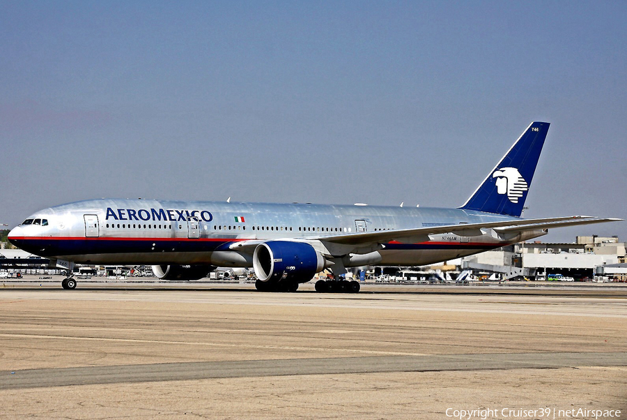 AeroMexico Boeing 777-2Q8(ER) (N746AM) | Photo 186107