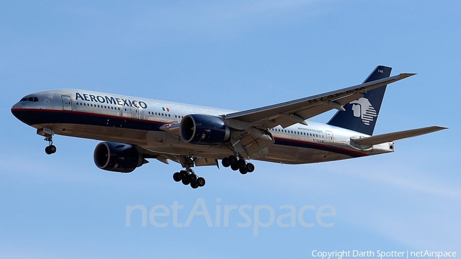 AeroMexico Boeing 777-2Q8(ER) (N746AM) | Photo 213296