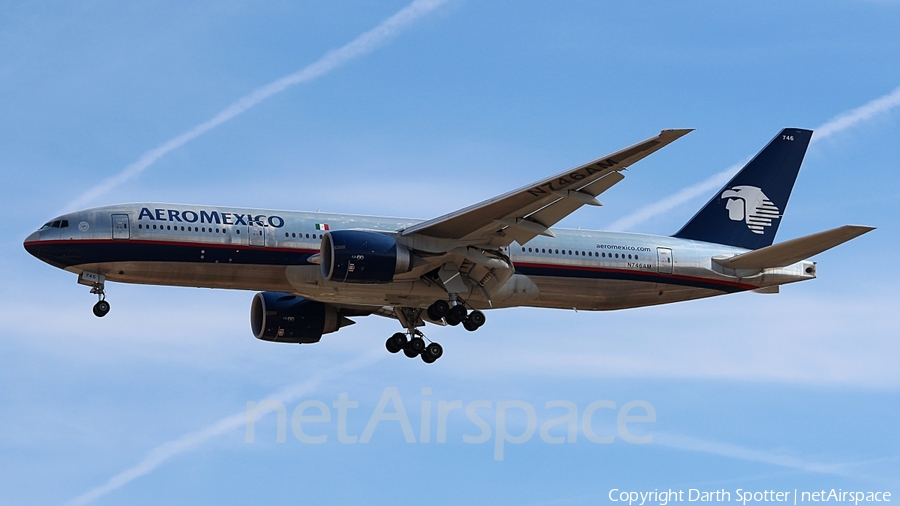 AeroMexico Boeing 777-2Q8(ER) (N746AM) | Photo 213297