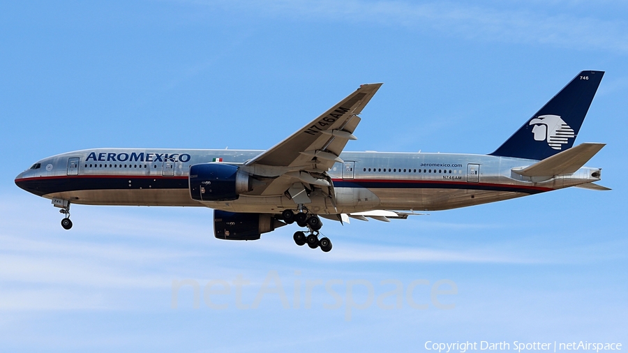 AeroMexico Boeing 777-2Q8(ER) (N746AM) | Photo 213298