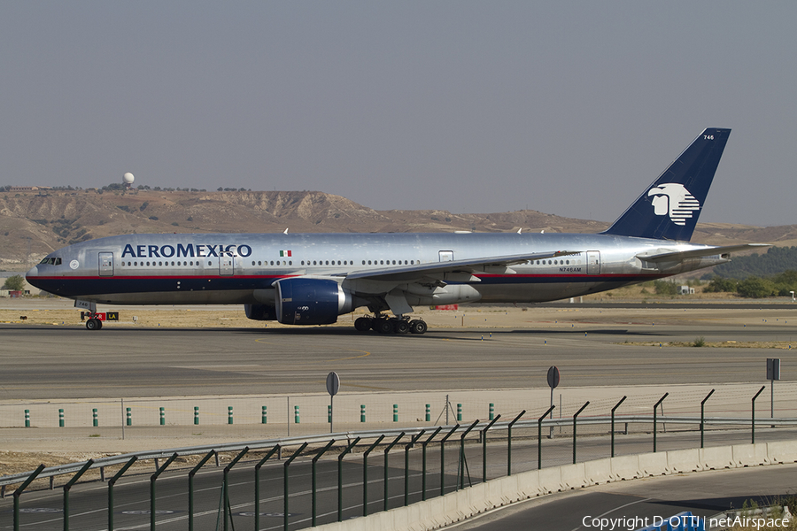 AeroMexico Boeing 777-2Q8(ER) (N746AM) | Photo 370255