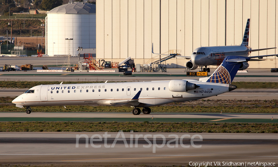 United Express (SkyWest Airlines) Bombardier CRJ-701ER (N746SK) | Photo 150754