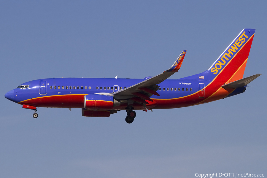 Southwest Airlines Boeing 737-7H4 (N746SW) | Photo 457884