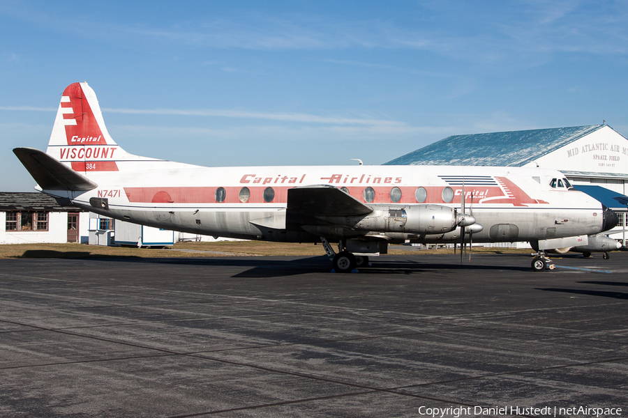 Capital Airlines (USA) Vickers Viscount 798D (N7471) | Photo 518838