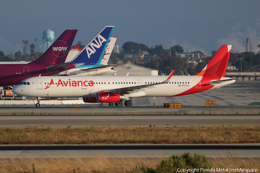Avianca Airbus A321-231 (N747AV) | Photo 294980