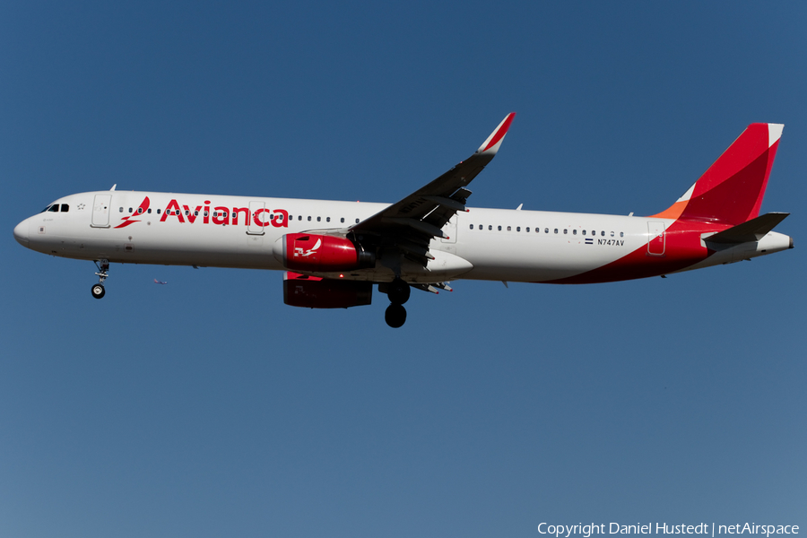 Avianca Airbus A321-231 (N747AV) | Photo 446113