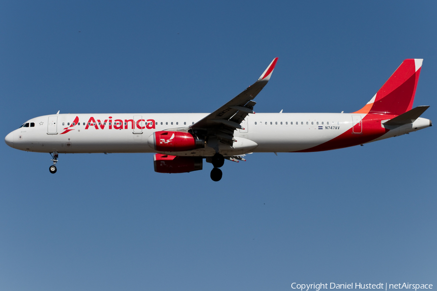 Avianca Airbus A321-231 (N747AV) | Photo 449942
